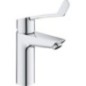 Mitigeur WC Grohe Eurosmart M-Size , chrome avec écoulement Push-open levier long