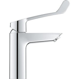 Mitigeur WC Grohe Eurosmart M-Size , chrome avec écoulement Push-open levier long