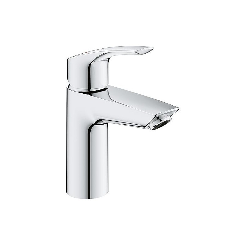 Mitigeur de lavabo Grohe Eurosmart S-Size, saillie 109 mm avec bonde clicker, chromé