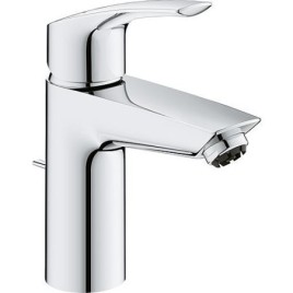 Mitigeur de lavabo Grohe Eurosmart S-Size basse pression, saillie 109 mm avec bonde à tirette, chromé