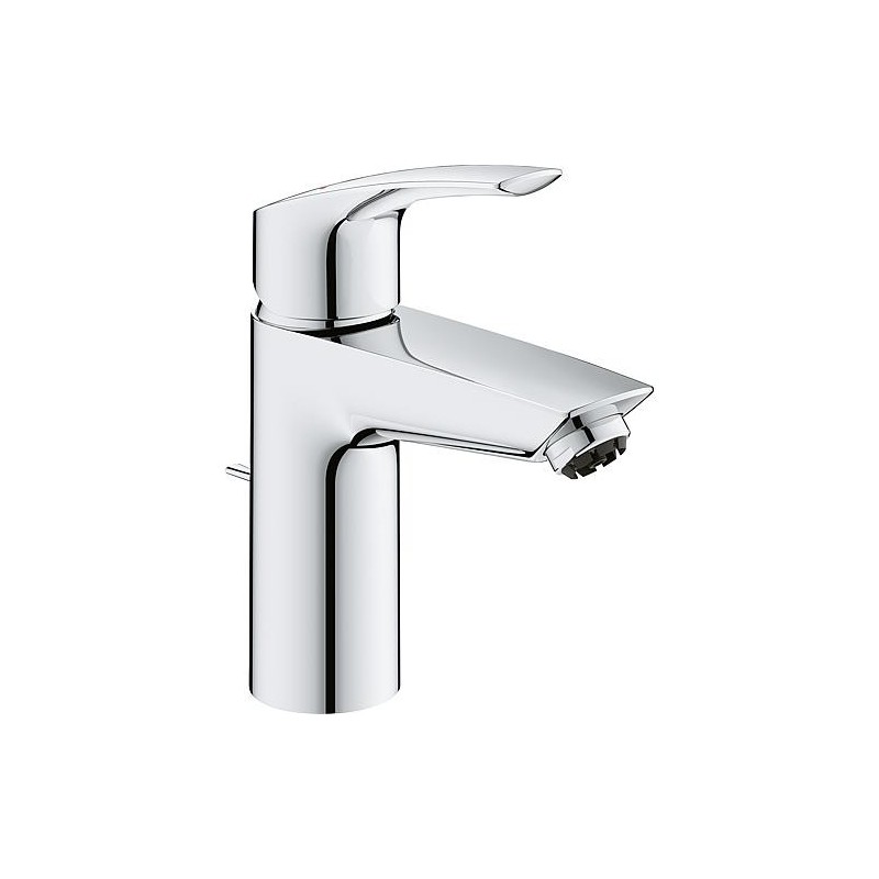 Mitigeur de lavabo Grohe Eurosmart S-Size basse pression, saillie 109 mm avec bonde à tirette, chromé