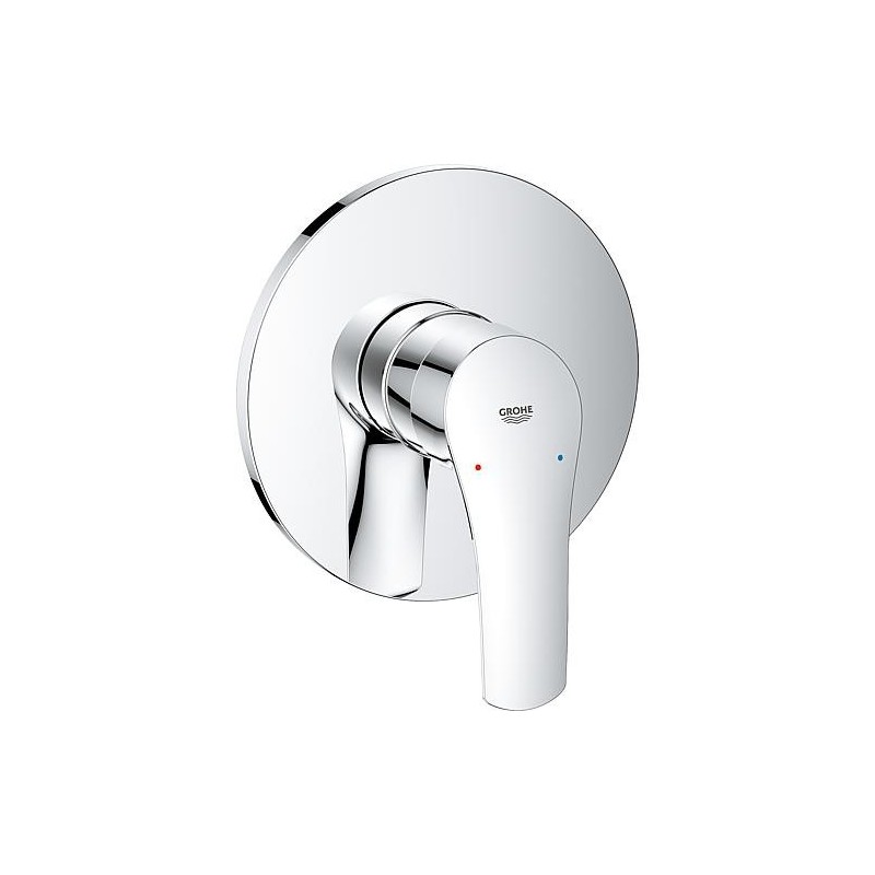 Mitigeur monocommande pour douche Grohe Eurosmart, kit de finition