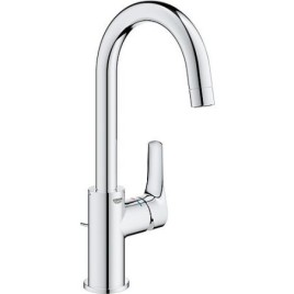 Mitigeur de lavabo Grohe Eurosmart L-Size, déport 140 mm, chromé, avec garniture d’écoulement