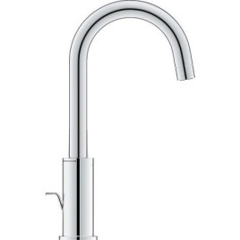 Mitigeur de lavabo Grohe Eurosmart L-Size, déport 140 mm, chromé, avec garniture d’écoulement