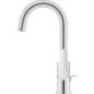 Mitigeur de lavabo Grohe Eurosmart L-Size, déport 140 mm, chromé, avec garniture d’écoulement