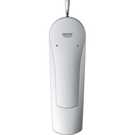 Mitigeur de lavabo Grohe Eurosmart S-Size, saillie 109 mm avec bonde à tirette, chromé