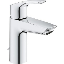 Mitigeur de lavabo Grohe Eurosmart S-Size, saillie 109 mm, avec chaînette escamotable, chromé