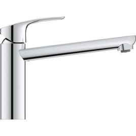 Mitigeur d’évier Grohe Eurosmart, col de cygne, déport 222 mm, chromé