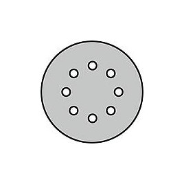 Disque abrasif Klingspor PS33BKØ 125 mm, GLS 5 Grain 150