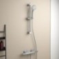 Set de douche Ideal Standard avec thermostat de douche, chromé Ceratherm 25, 600 mm