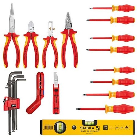 Coffret à outils KNIPEX « Robust23 Start » électrique 24 pièces