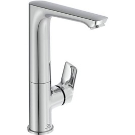 Mitigeur de lavabo Ideal Standard Connect Air bec haut s. garn. d’écoul.