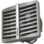 Rideau d´air type HEATER crée une barrière thermique pour la protection des portes d´entrée par ex. dans les entrepôts,  halls