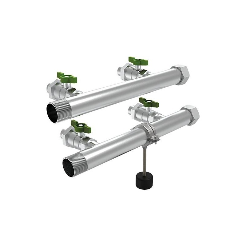 Jeu de conduites d’arrivée/de refoulement Grundfos DN25 (1") Raccordement de la pompe/du système DN40(1 1/2")