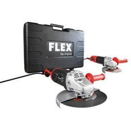 Set Meuleuses d’angle FLEX L 2200, 230 avec 2200 W Ø 230mm et L811 avec 800 W Ø 125mm