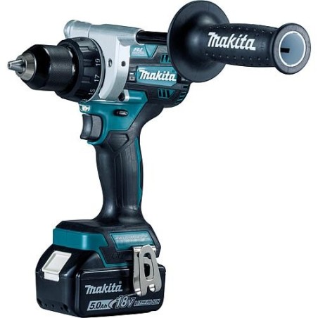 Perceuse-visseuse sans fil Makita® DDF486RTJ 18V avec 2x batteries 5,0 Ah et chargeur dans MAKPAC