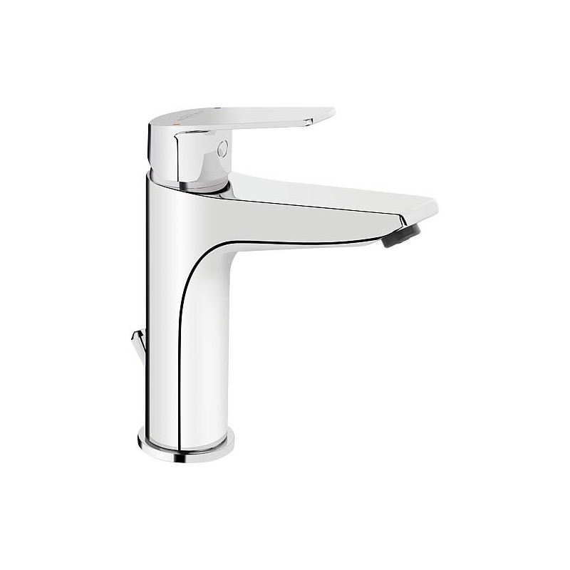 Mitigeur de lavabo Gastona, déport 130 mm, chromé