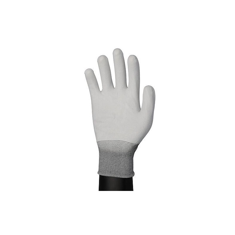 Gants de montage SPUN BASIC PE blanc taille XL