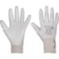 Gants de montage SPUN BASIC PE blanc taille XL