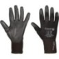 Gants de montage SPUN BASIC PE noir taille M