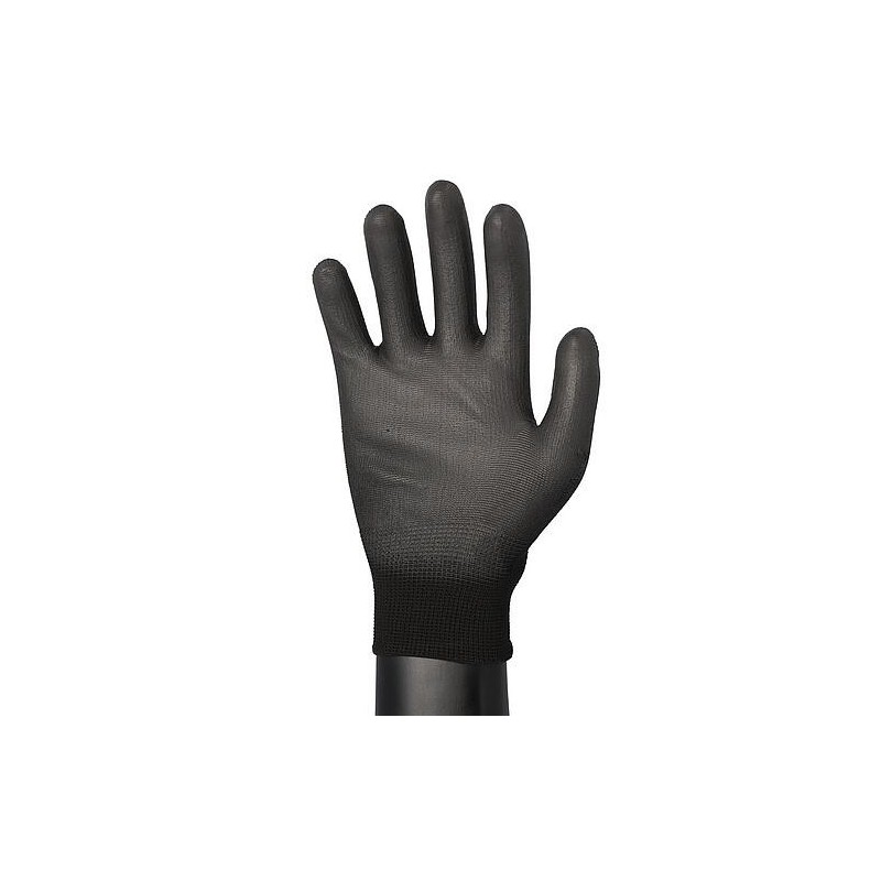 Gants de montage SPUN BASIC PE noir taille XL