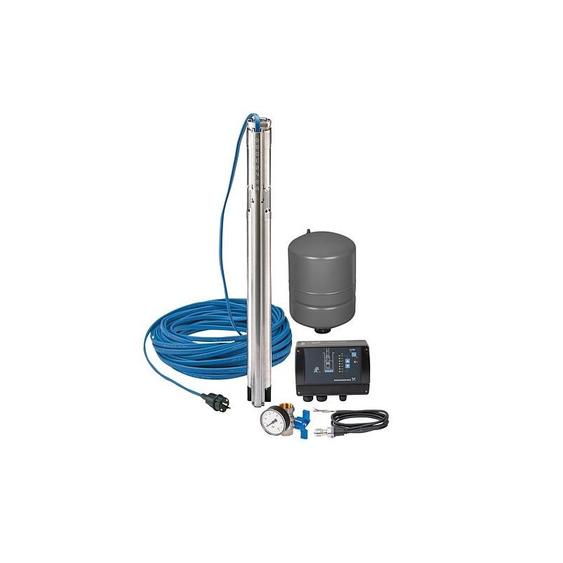 Pompe immergée GRUNDFOS SQE PAKET 5-70 Règle de pression constante.