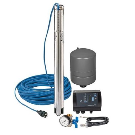 Pompe immergée GRUNDFOS SQE PAKET 5-70 Règle de pression constante.