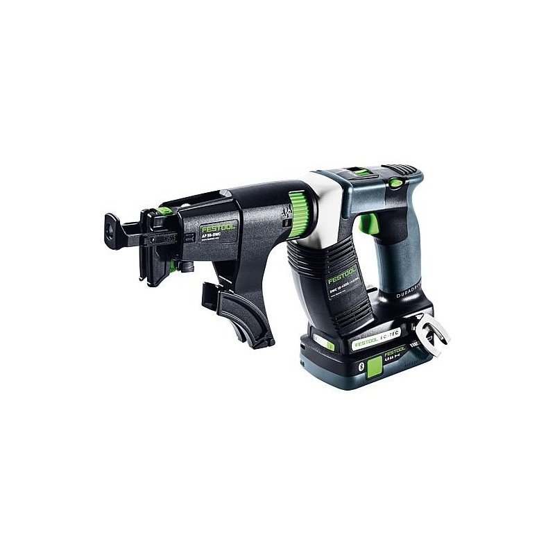 Visseuse à cartouche sans fil Festool 18 V DWC 18-4500 HPC 4,0 I-Plus avec 2x batteries 4,0 Ah et chargeur