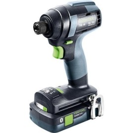 Visseuse à chocs sans fil Festool 18 V TID 18 HPC 4,0 I-Plus avec 2x batteries 4,0 Ah et chargeur