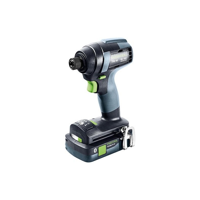 Visseuse à chocs sans fil Festool 18 V TID 18 HPC 4,0 I-Plus avec 2x batteries 4,0 Ah et chargeur