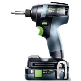 Visseuse à chocs sans fil Festool 18 V TID 18 HPC 4,0 I-Plus avec 2x batteries 4,0 Ah et chargeur