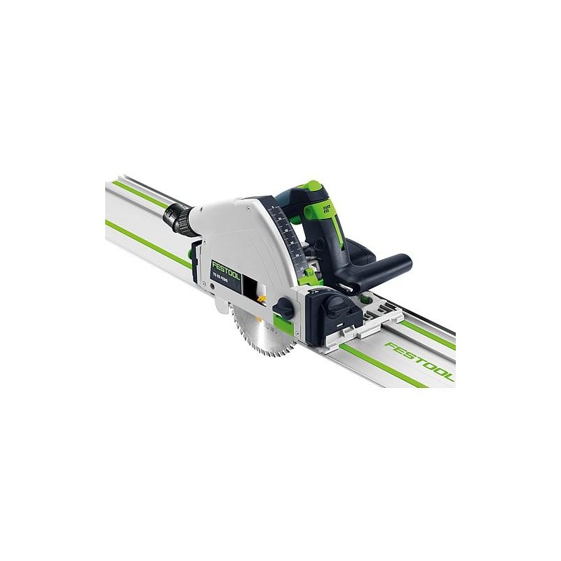 Scie circulaire plongeante Festool TS 55 FEBQ-Plus-FS 1200W avec rail de guidage 1400 mm, 4,5kg