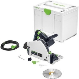 Scie circulaire plongeante Festool TS 55 FEBQ-Plus-FS 1200W avec rail de guidage 1400 mm, 4,5kg