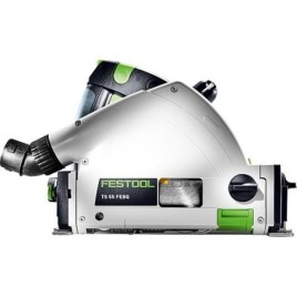 Scie circulaire plongeante Festool TS 55 FEBQ-Plus-FS 1200W avec rail de guidage 1400 mm, 4,5kg