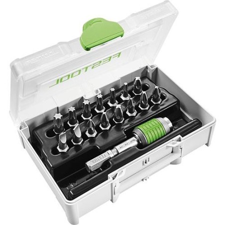 Assortiment d’embouts Festool SYS3 XXS CE-MX BHS 60 16 pcs