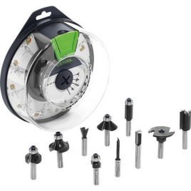 Jeu de fraises Festool Box-OF HW S8 Mix, 10 pièces