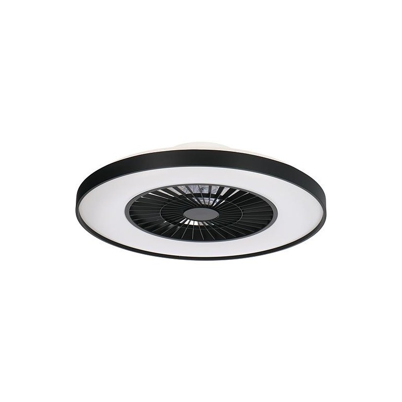 Plafonnier LED, avec ventilateur