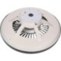 Plafonnier LED, avec ventilateur