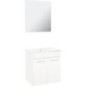 Meuble salle de bain NEO 2.0 largeur 590 mm, blanc brillant