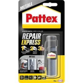 Pâte pour répartion métal PATTEX Pâte-Power Repair Express 48g Carte blister