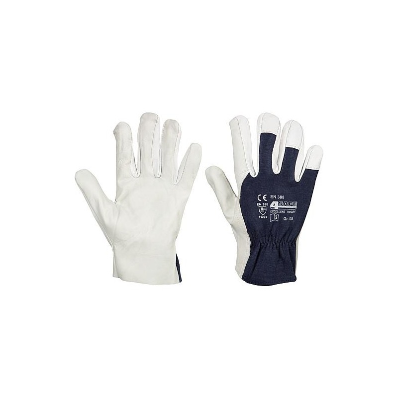 Gants cuir Nappa taille 9