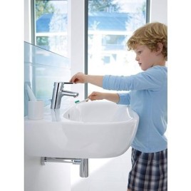 Mitigeur de lavabo Hansa Hansaprimo saillie 107 mm chrome