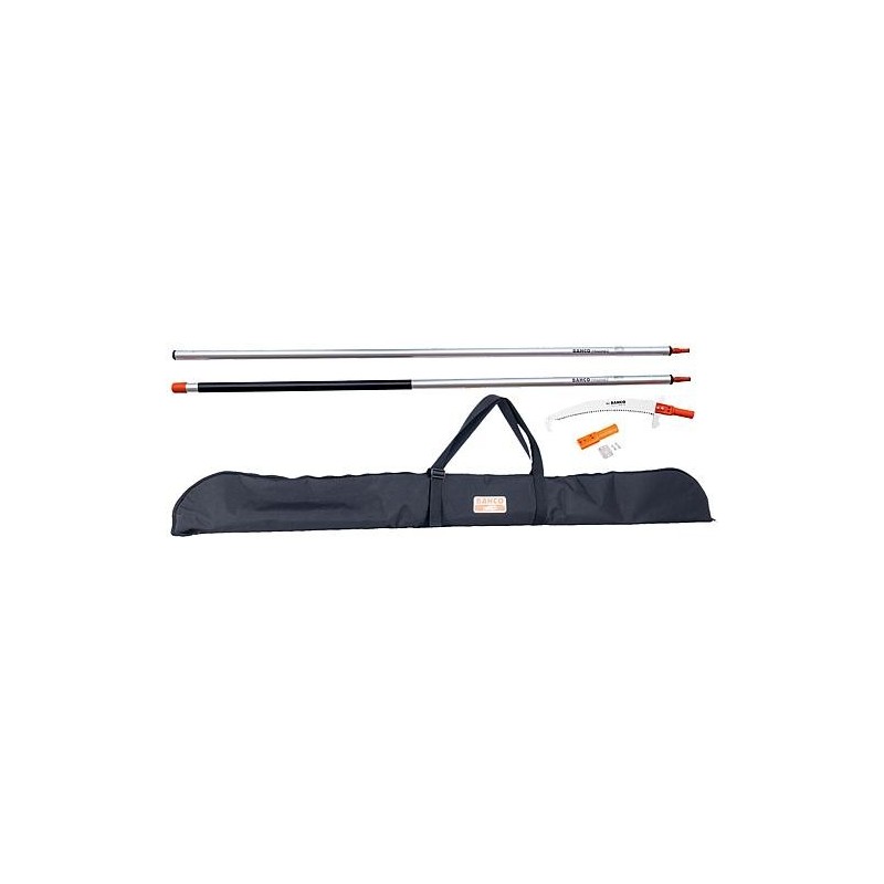 kit de scie pour branche BAHCO ASP3740-C45JTC, manche alu scie de branches 450mm