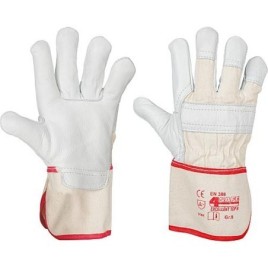 Gants en cuir "Excellent N", qualite top EN 388, Cat. 2, Taille M/08