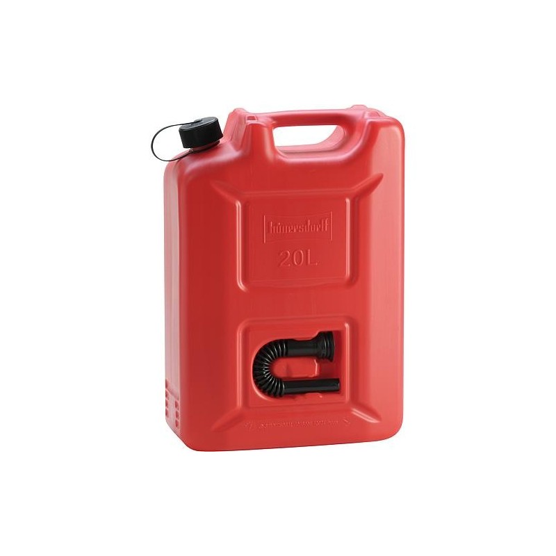 Bidon de carburant Profi plastique 20l, rouge 802060