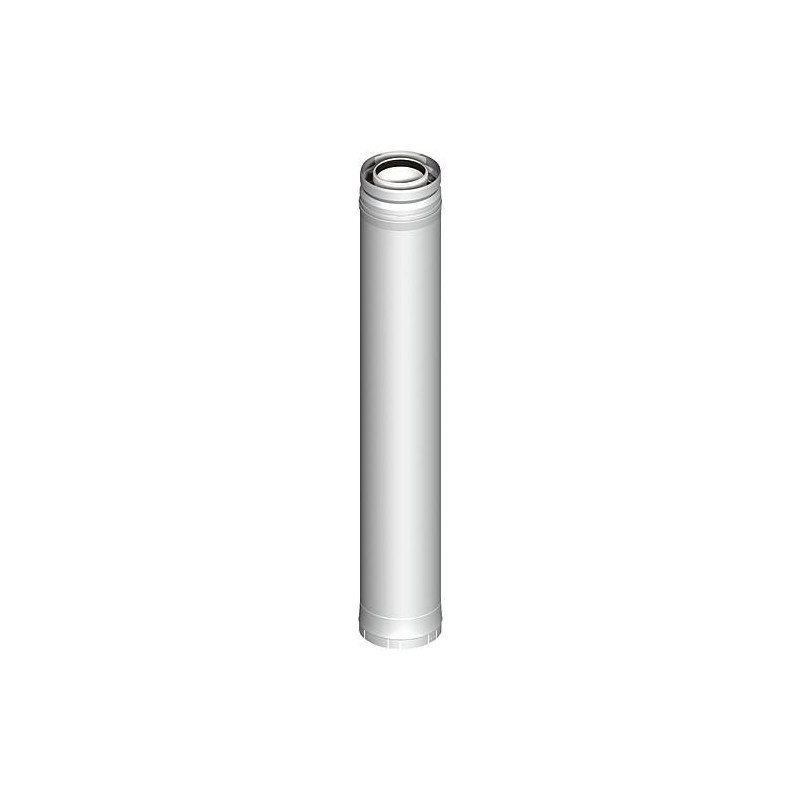 Systeme gaz d’echappement plastique Element tube 270 mm DN 080/125