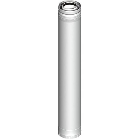 Systeme gaz d’echappement plastique Element tube 270 mm DN 080/125