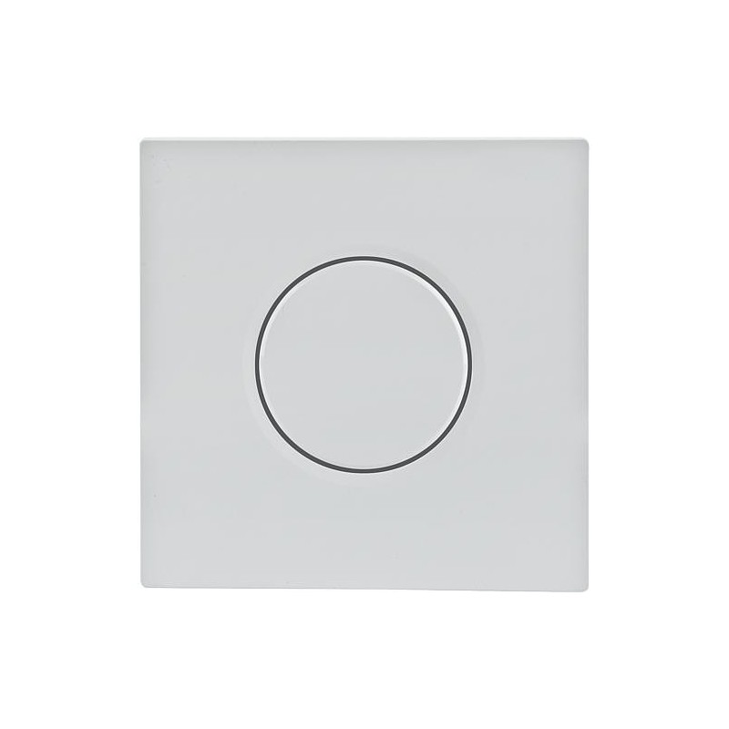 Plaque de commande pour urinoir Sigma01 pneumatique, blanc alpin  GEBERIT 116.011.11.5