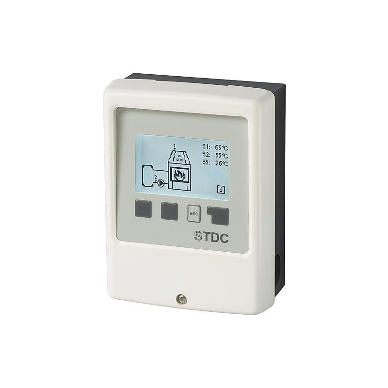 Regulation de temperature differentielle Sorel STDC (V3) avec 2 sondes, commande PWM