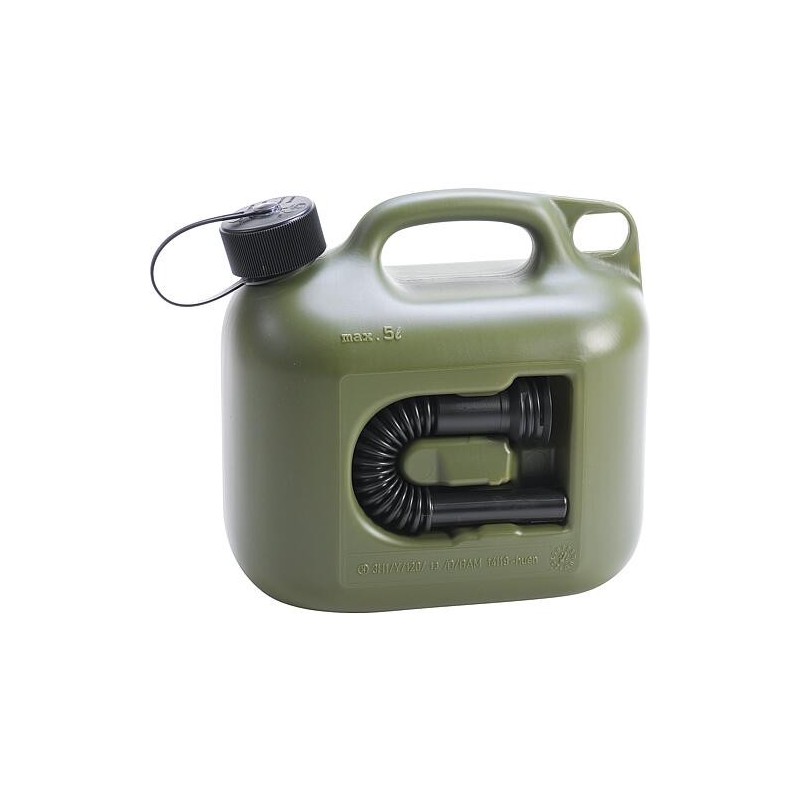 Bidon de carburant Profi plastique 5l, olive 800200